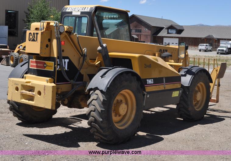 image for item A5949 2000 Caterpillar TH63 telehandler