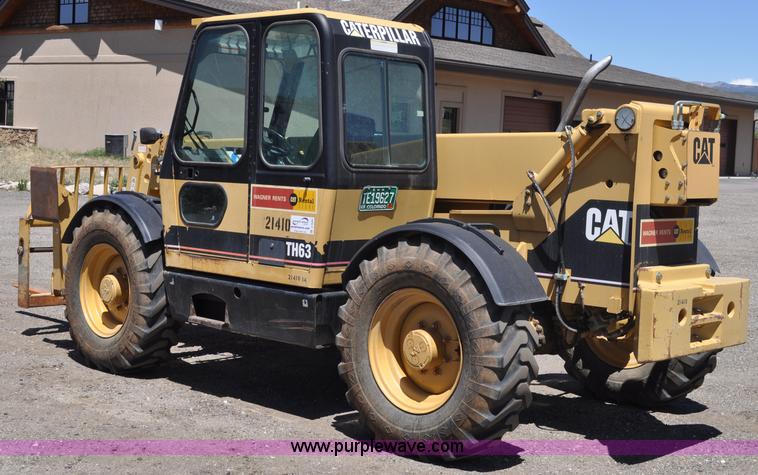 image for item A5949 2000 Caterpillar TH63 telehandler