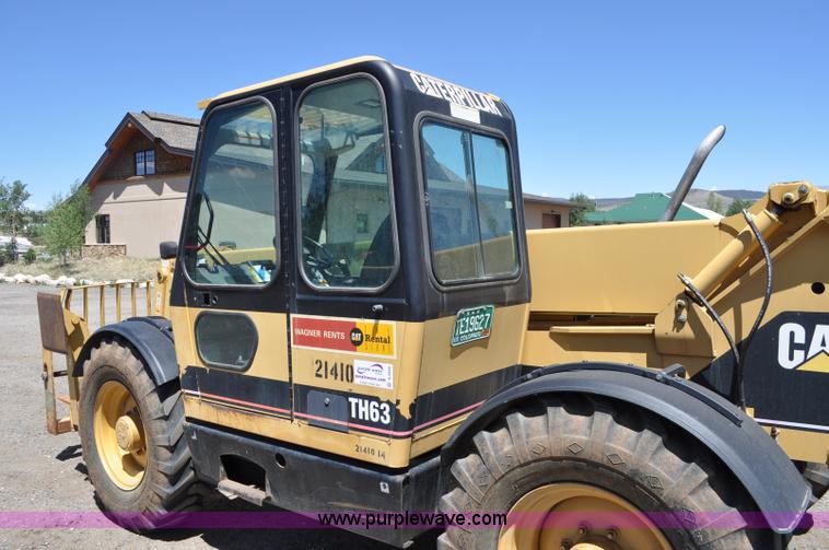 image for item A5949 2000 Caterpillar TH63 telehandler