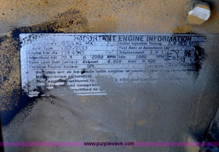 image for item A5949 2000 Caterpillar TH63 telehandler