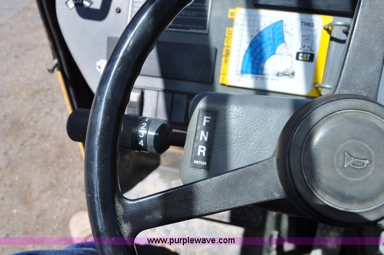 image for item A5949 2000 Caterpillar TH63 telehandler