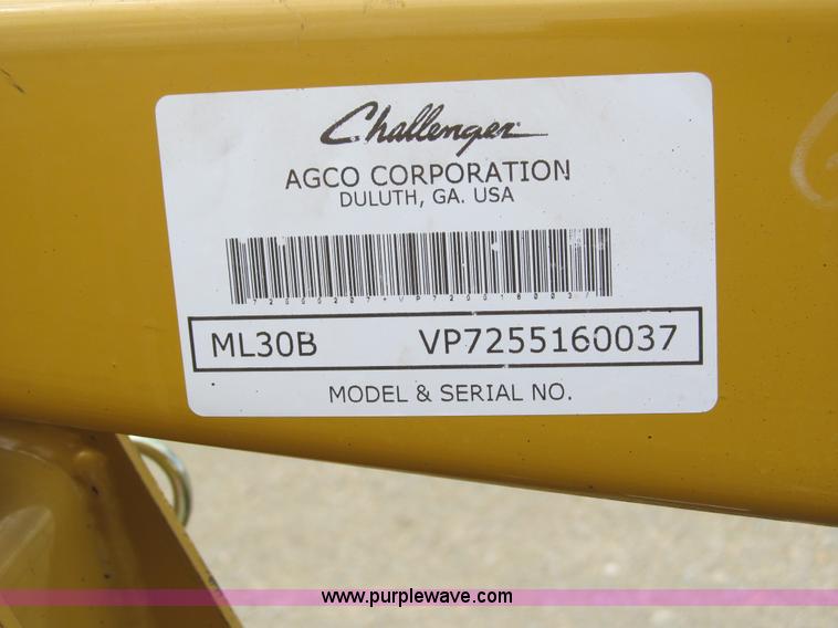 image for item A7522 AGCO Challenger MT265B utility tractor