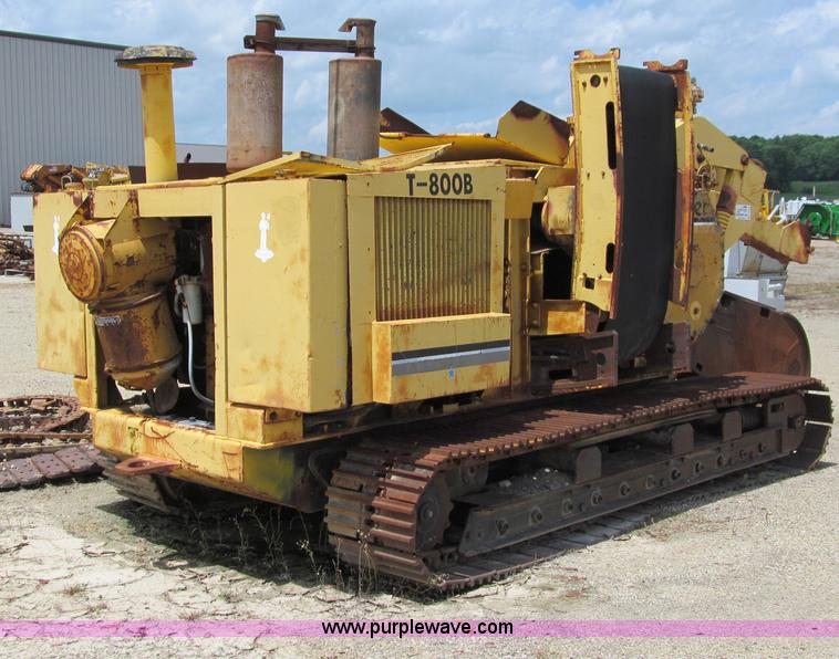 image for item A7523 Vermeer T800B trencher