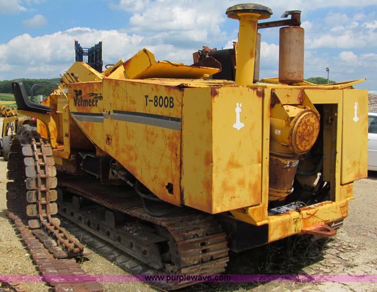 image for item A7523 Vermeer T800B trencher