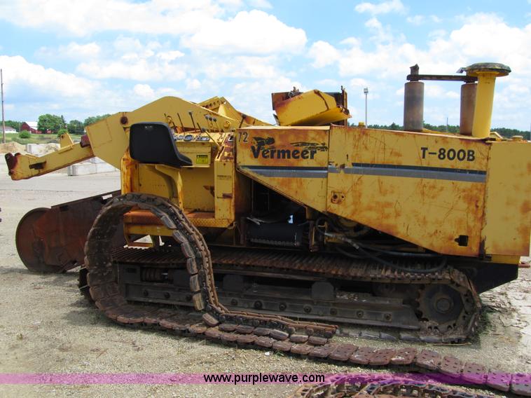 image for item A7523 Vermeer T800B trencher