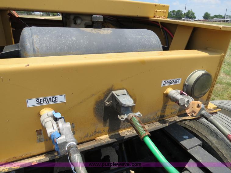 image for item B2413 2009 Witzco Challenger RG-50 52.5' detachable drop deck lowboy trailer