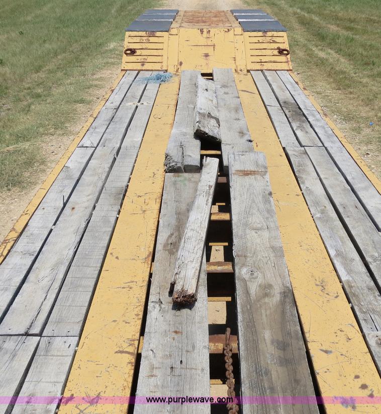 image for item B2413 2009 Witzco Challenger RG-50 52.5' detachable drop deck lowboy trailer