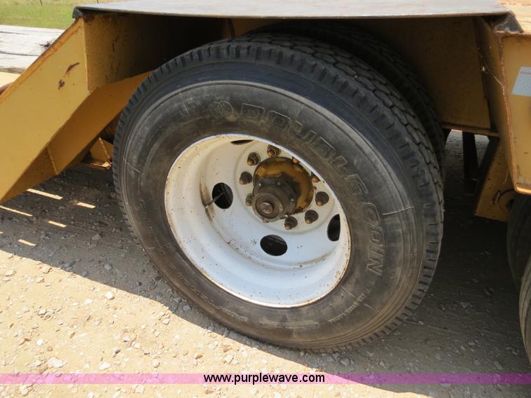 image for item B2413 2009 Witzco Challenger RG-50 52.5' detachable drop deck lowboy trailer