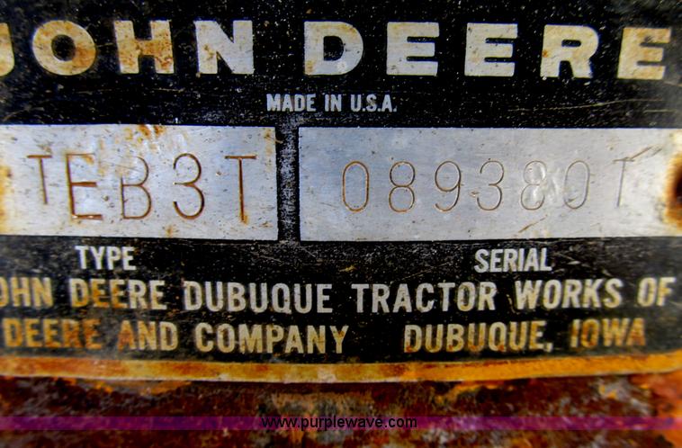image for item B2727 1969 John Deere 544 wheel loader