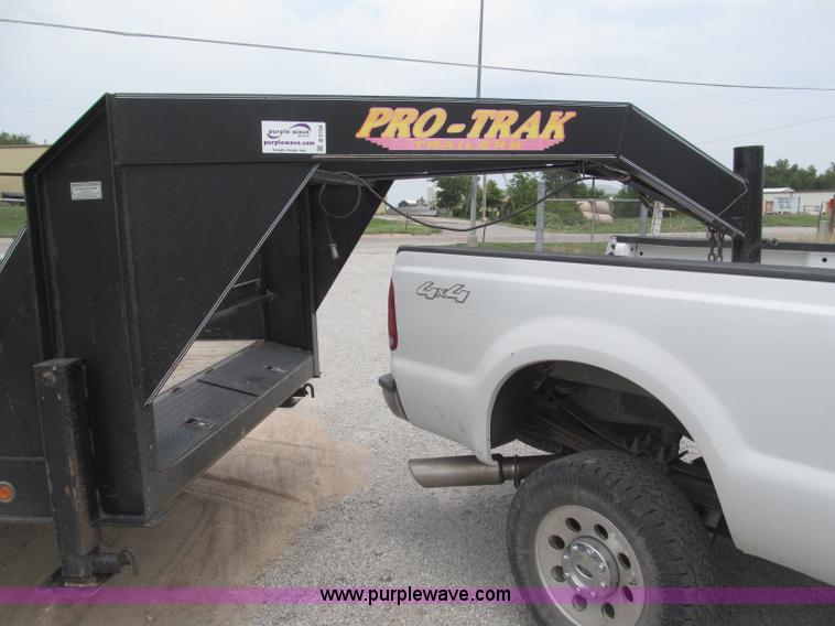 image for item B5154 2006 Pro-Trak tandem axle gooseneck trailer