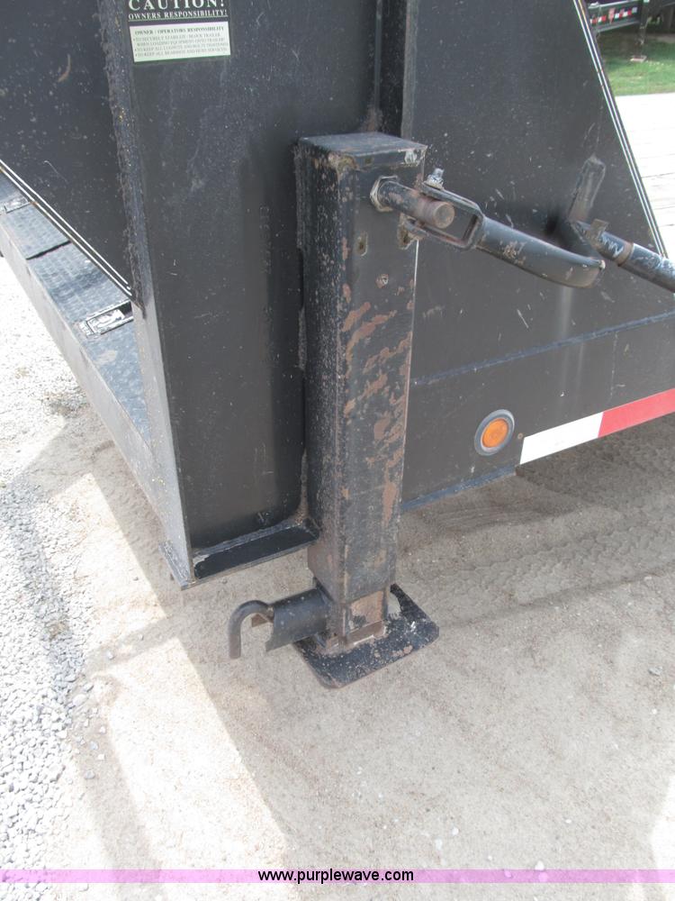 image for item B5154 2006 Pro-Trak tandem axle gooseneck trailer
