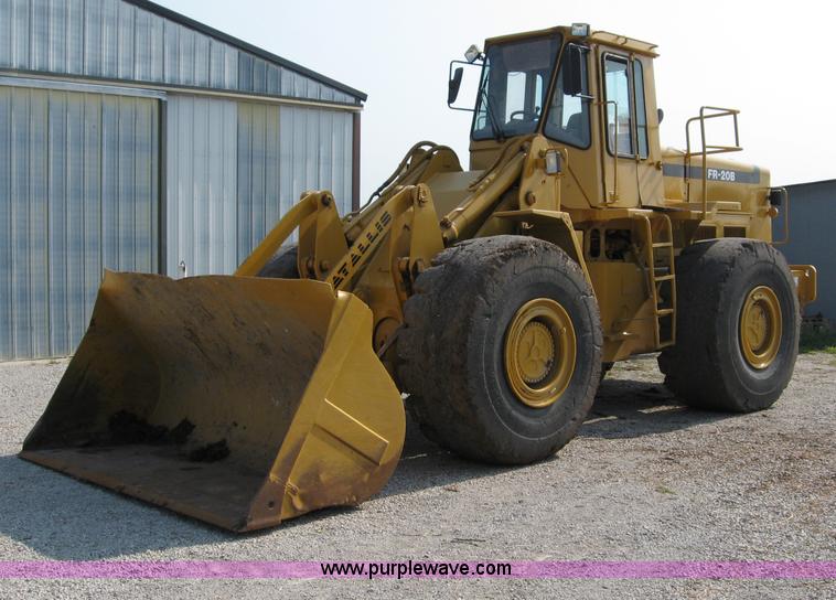 image for item B6398 1989 Fiat-Allis FR20B wheel loader