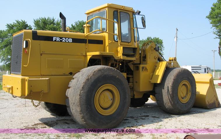 image for item B6398 1989 Fiat-Allis FR20B wheel loader