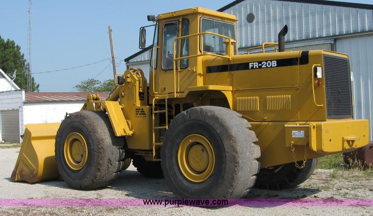 image for item B6398 1989 Fiat-Allis FR20B wheel loader