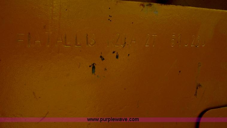 image for item B6398 1989 Fiat-Allis FR20B wheel loader