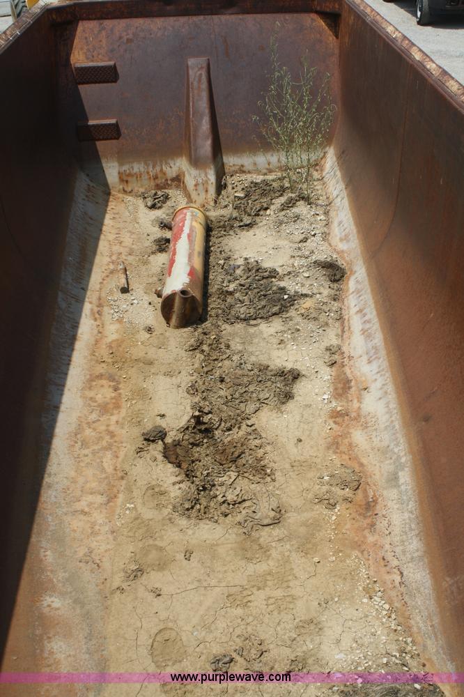 image for item B6665 1991 Hilbilt 21' end dump trailer