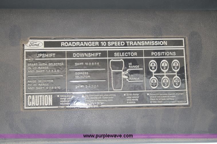 image for item B6670 1995 Ford L9000 AeroMax semi truck