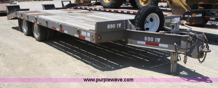 image for item B6692 1990 Interstate double axle trailer