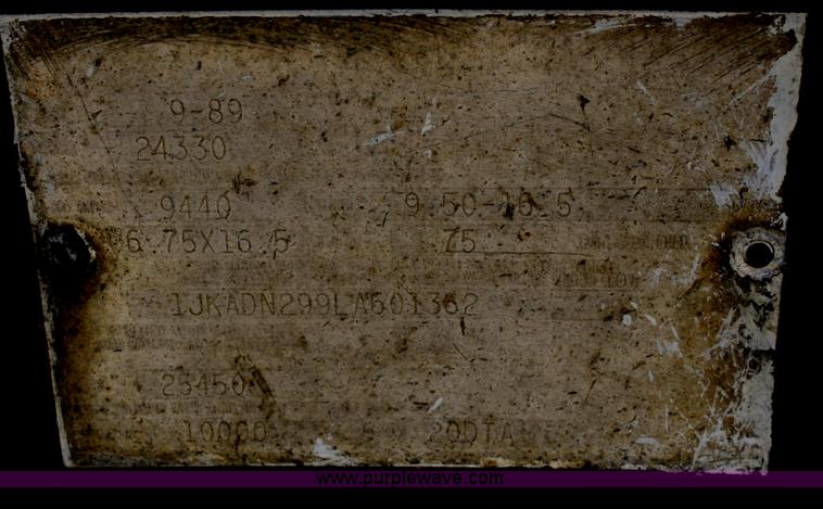 image for item B6692 1990 Interstate double axle trailer