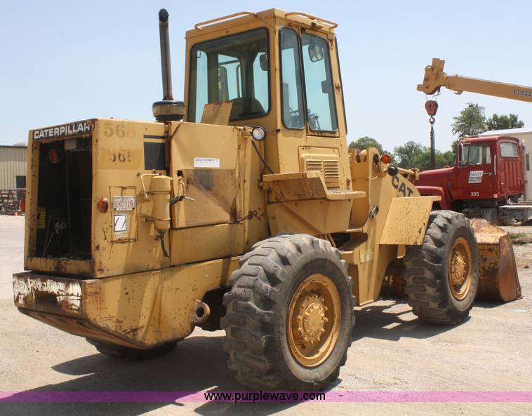 image for item B6796 1985 Caterpillar 926 wheel loader