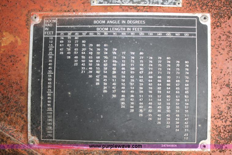image for item B6839 1973 Koehring 405 20 ton crane