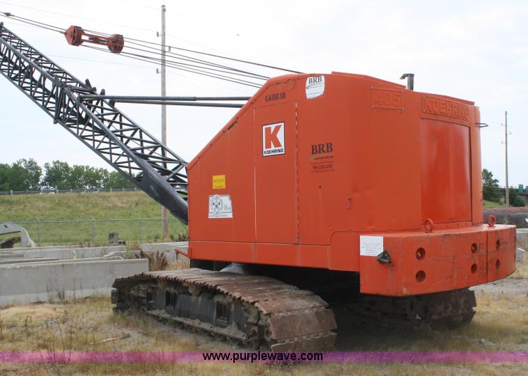 image for item B6840 1967 Koehring 405 20 ton crane