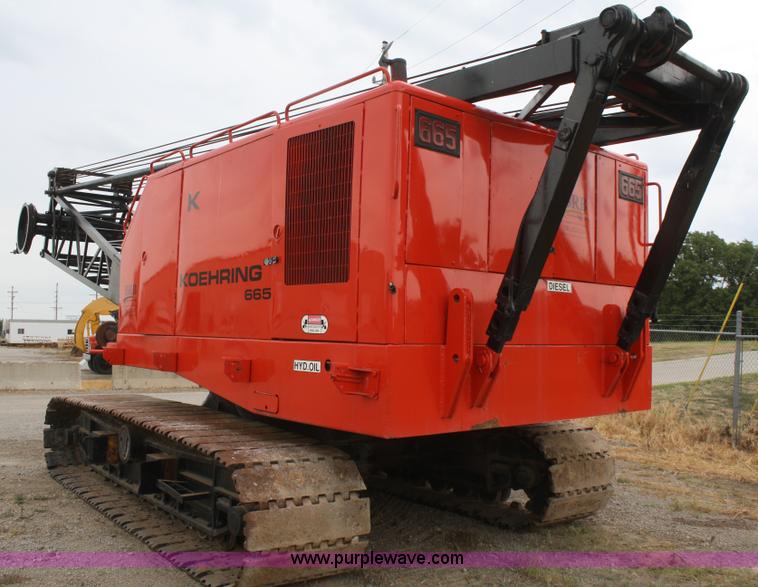 image for item B6841 1973 Koehring 665 65 ton crane