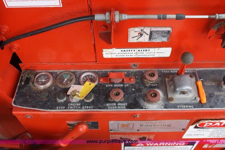 image for item B6841 1973 Koehring 665 65 ton crane