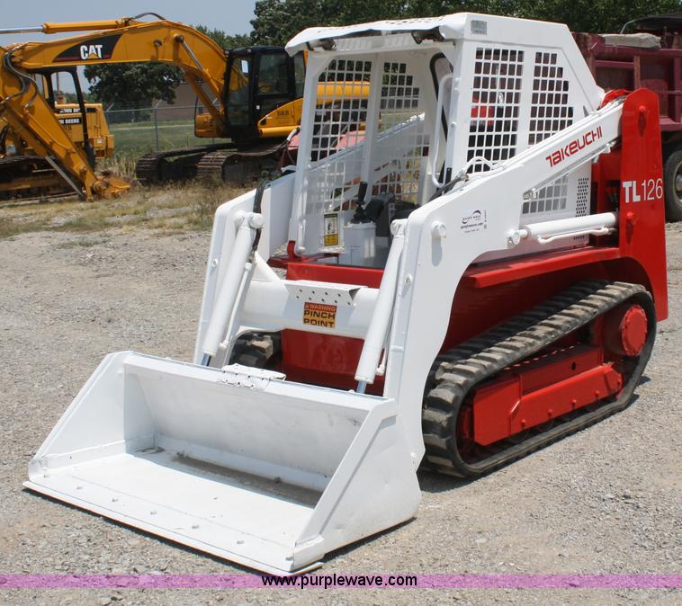 image for item B6842 1999 Takeuchi TL126 track skid steer
