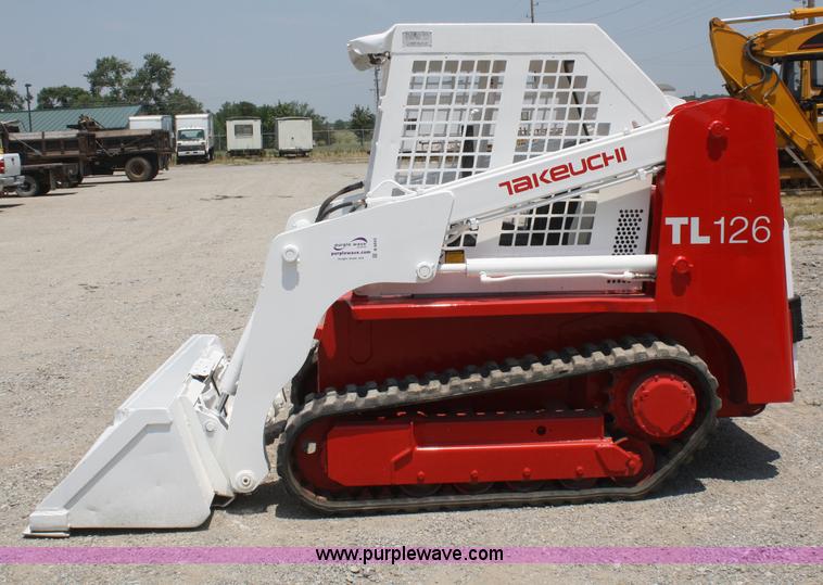image for item B6842 1999 Takeuchi TL126 track skid steer