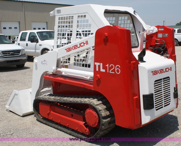 image for item B6842 1999 Takeuchi TL126 track skid steer