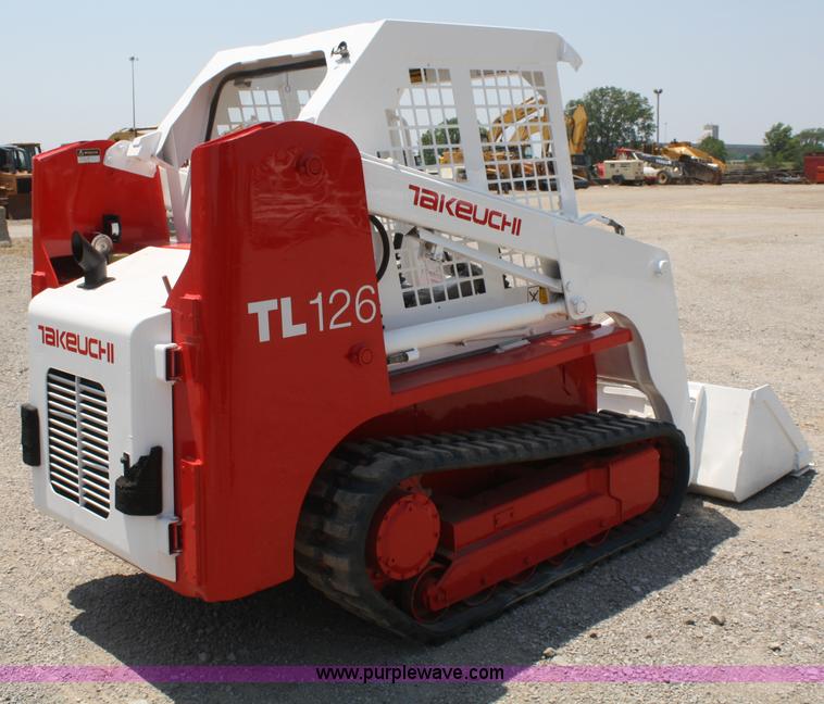 image for item B6842 1999 Takeuchi TL126 track skid steer