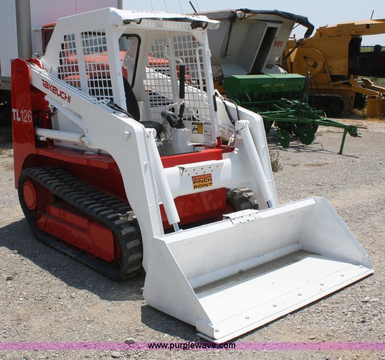image for item B6842 1999 Takeuchi TL126 track skid steer
