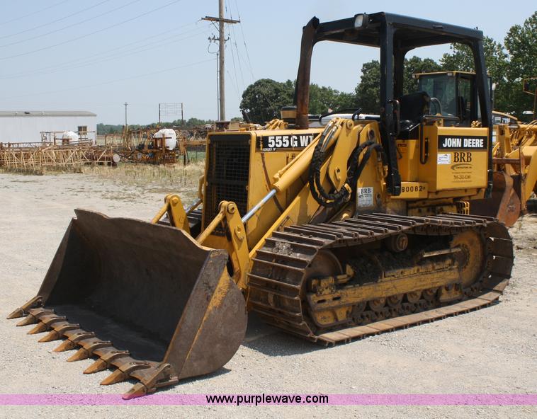 Track Loader For Sale >> 1996 John Deere 555g Wt Series Iv Track Loader Item B6843 Track Loader For Sale >> 1996 John Deere 555g Wt Series Iv Track Loader Item B6843