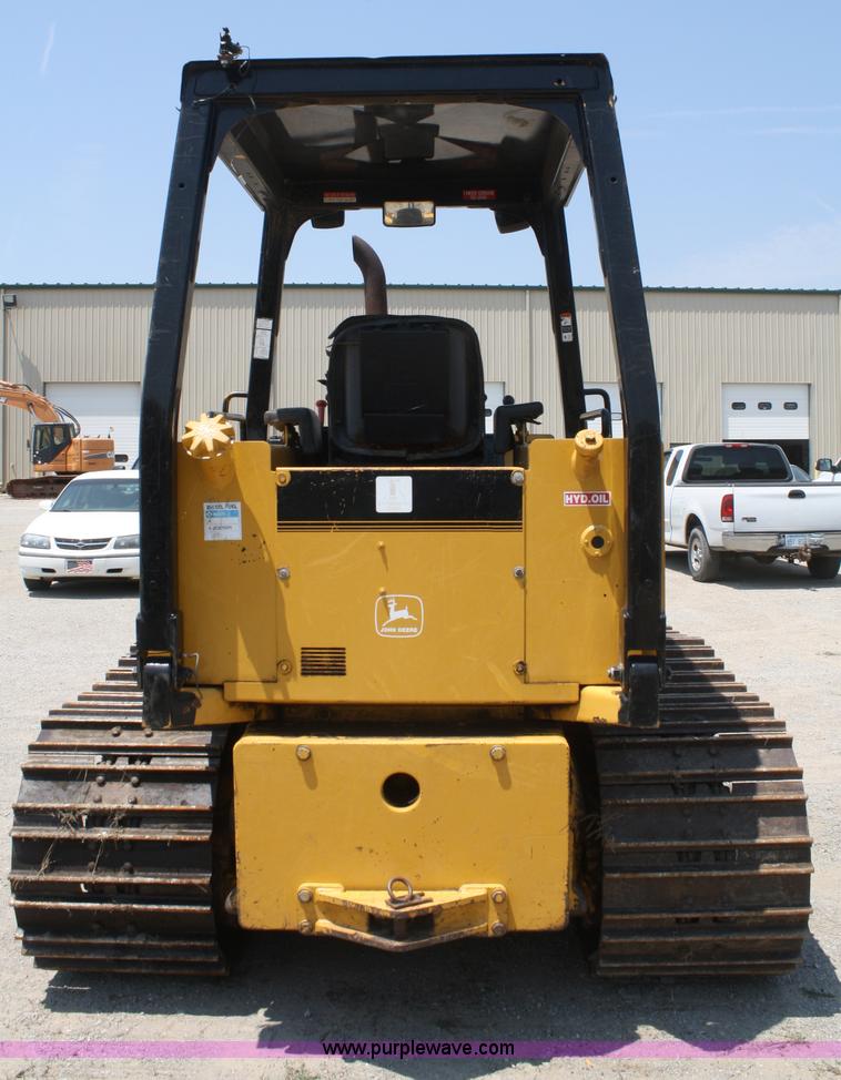 image for item B6843 1996 John Deere 555G WT Series IV track loader