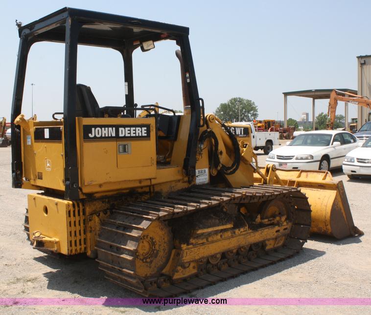 image for item B6843 1996 John Deere 555G WT Series IV track loader