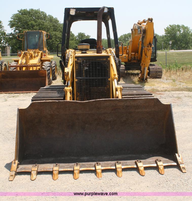 image for item B6843 1996 John Deere 555G WT Series IV track loader