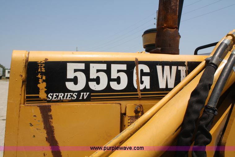image for item B6843 1996 John Deere 555G WT Series IV track loader
