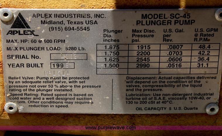 image for item B6846 1999 Vermeer 2440 directional drill