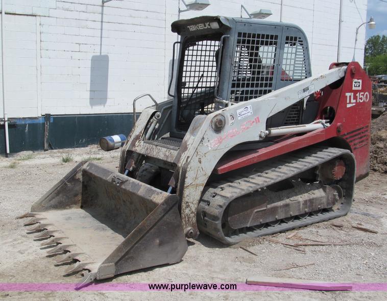 image for item C2365 2004 Takeuchi TL150 track skid steer