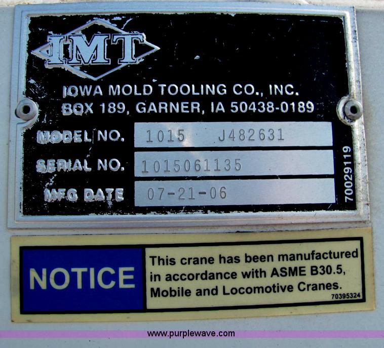 image for item C2580 2006 Ford F550 XL Super Duty utility pickup truck