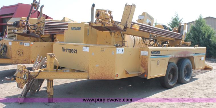 image for item C2586 1992 Vermeer Navigator D10R directional boring machine