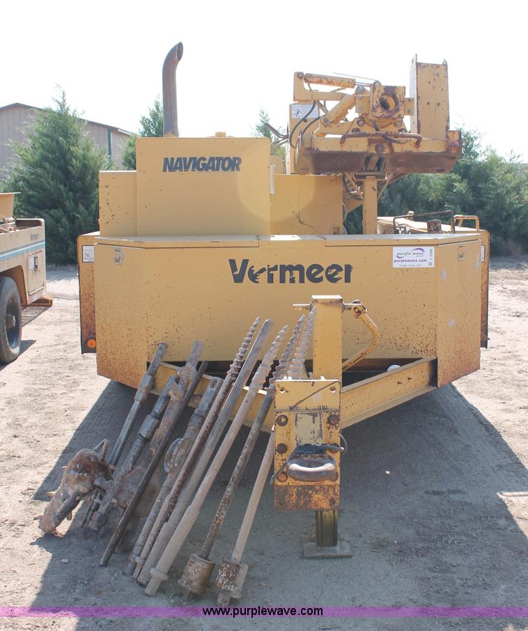 image for item C2586 1992 Vermeer Navigator D10R directional boring machine