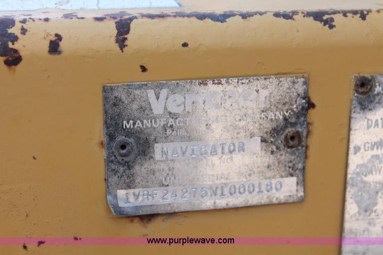 image for item C2586 1992 Vermeer Navigator D10R directional boring machine