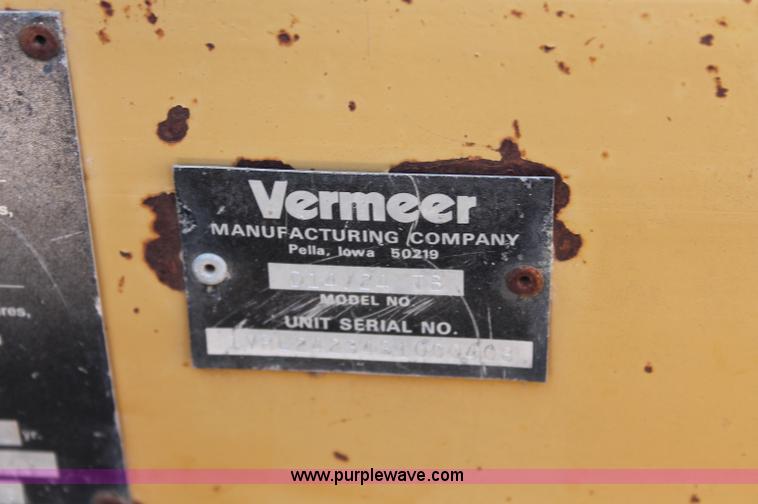 image for item C2587 1995 Vermeer Navigator D14X24R directional boring machine