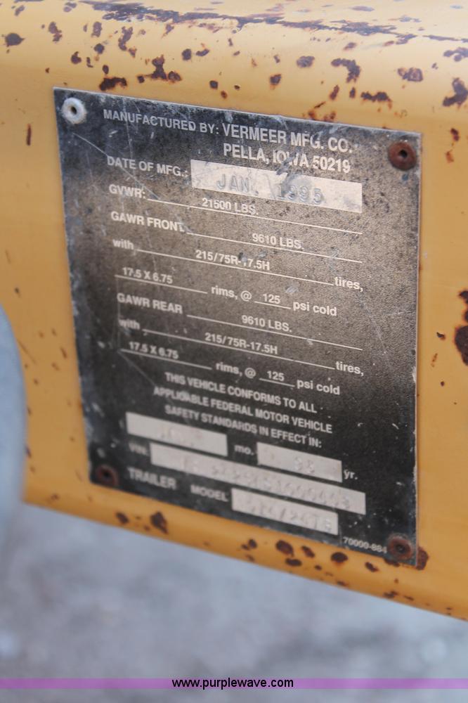 image for item C2587 1995 Vermeer Navigator D14X24R directional boring machine