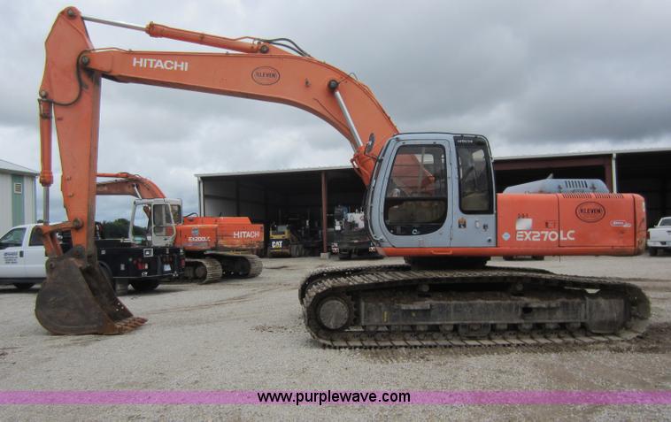 image for item D2011 1997 Hitachi EX270 LC-5 excavator