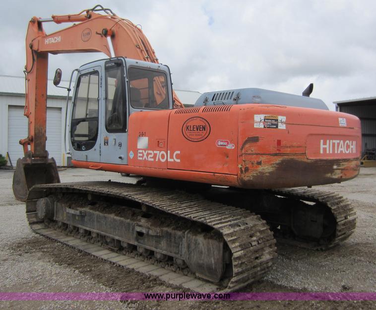 image for item D2011 1997 Hitachi EX270 LC-5 excavator