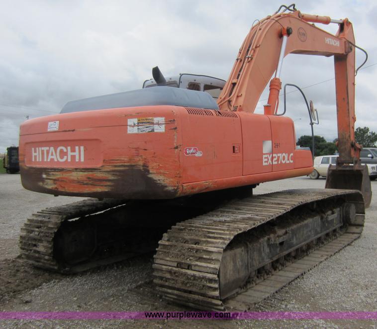 image for item D2011 1997 Hitachi EX270 LC-5 excavator