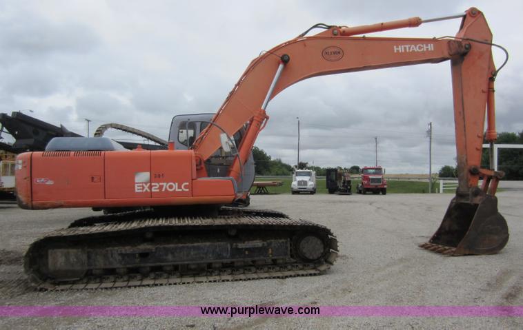 image for item D2011 1997 Hitachi EX270 LC-5 excavator